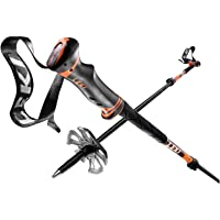 Leki- Unisex- Antracita y Naranja- Talla única